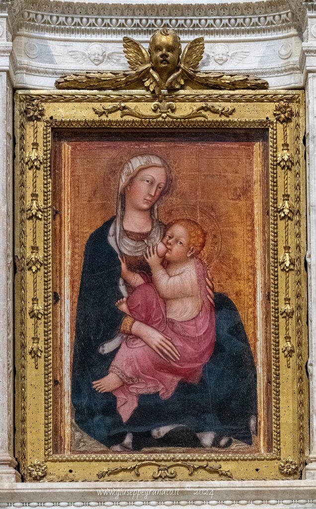 Paolo Giovanni Fei, "Madonna del Latte e dell'Umiltà".  Siena Cattedrale