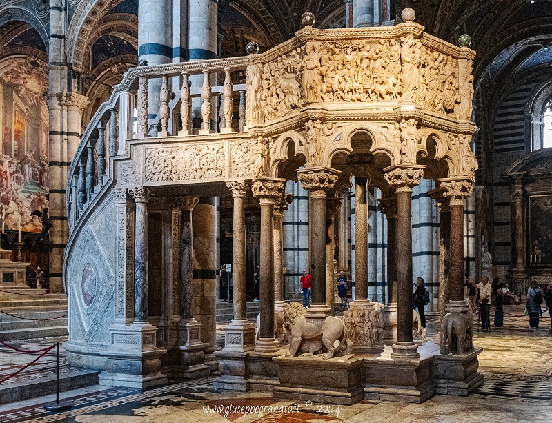 Giovanni Pisano Pulpito Siena Cattedrale