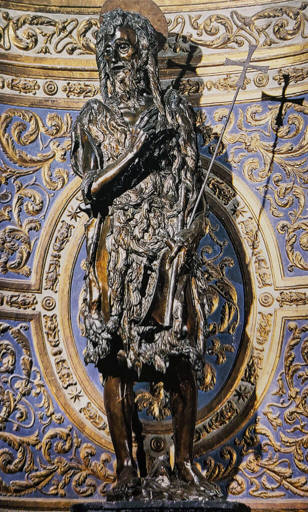 Donatello, "San Giovanni Battista", Cappella di San Giovanni Battista, Siena, Cattedrale