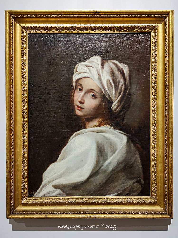 Ginevra Cantofoli:  "Donna con turbante presunto ritratto Beatrice Cenci", gia attribuito a Guido Reni